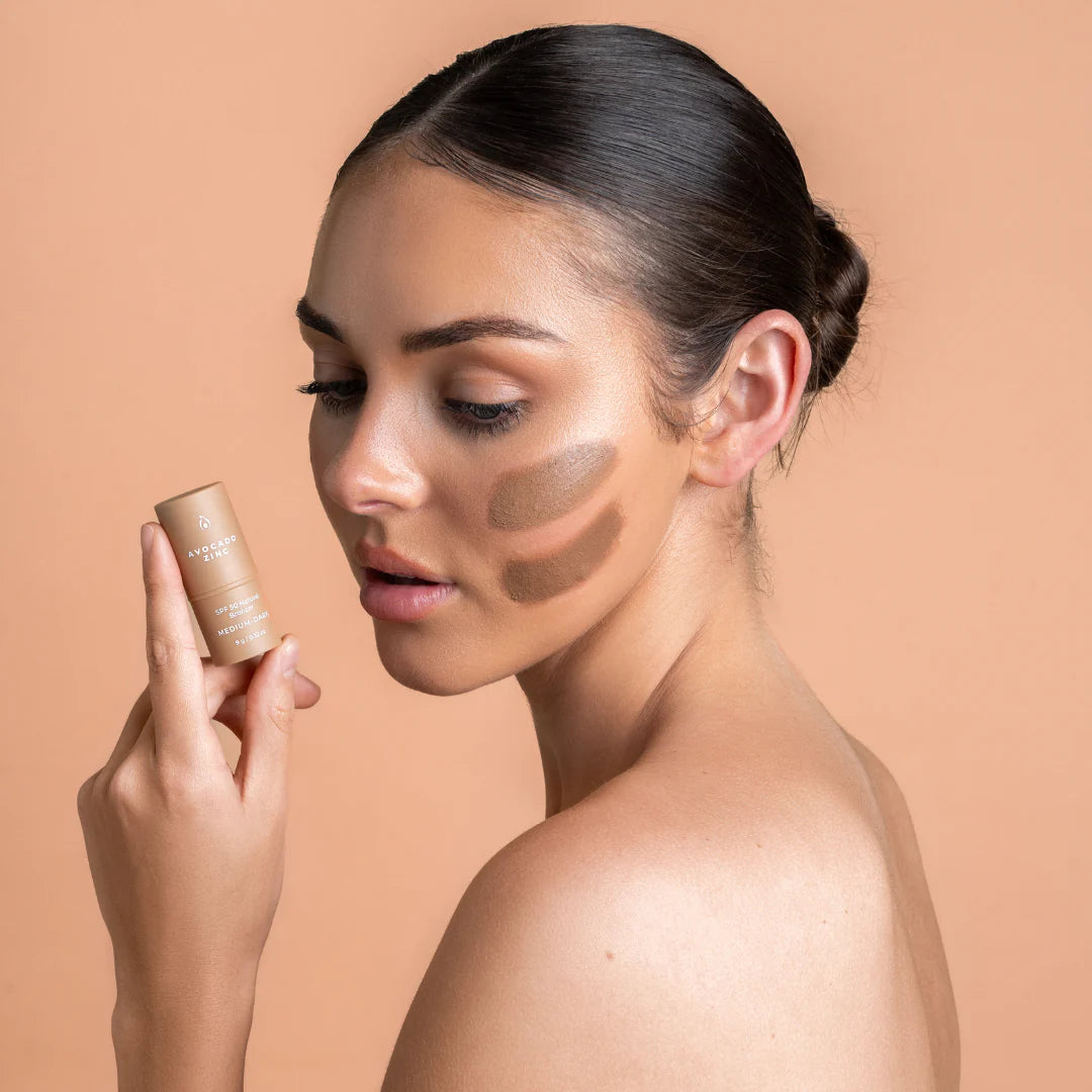SPF 50 NATURAL BRONZER - MEDIUM/DARK