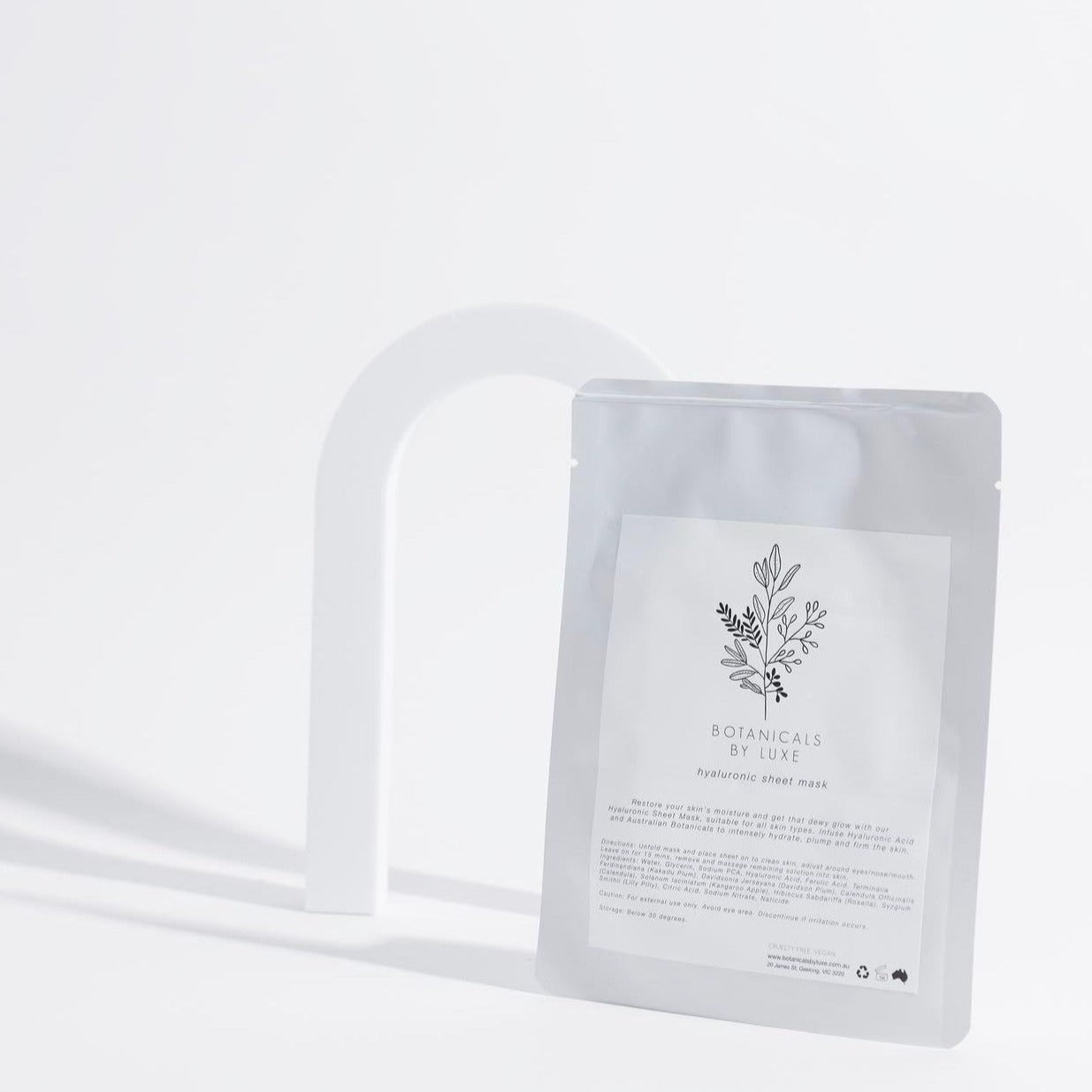 Hyaluronic Sheet Mask 3 Pack