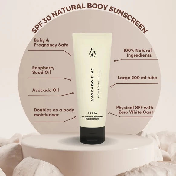 SPF 30 NATURAL BODY SUNSCREEN