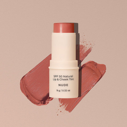 SPF 50 NATURAL LIP & CHEEK TINT - NUDE