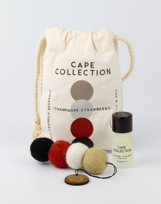 Champagne, Strawberry & Red Rose – Car and Room Freshener