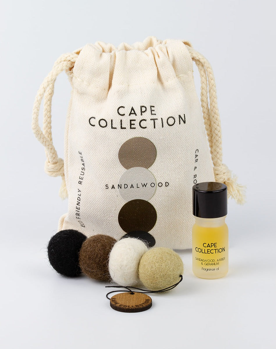 Sandalwood, Amber & Geranium – Car and Room Freshener