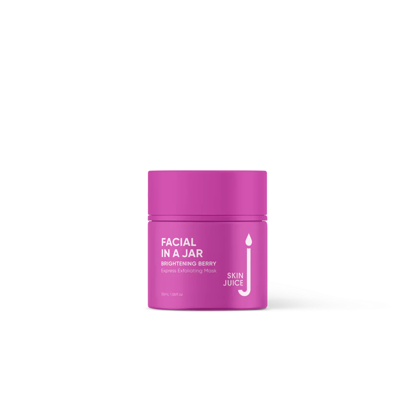 Facial In A Jar - Brightening Berry Express Exfoliating Mask