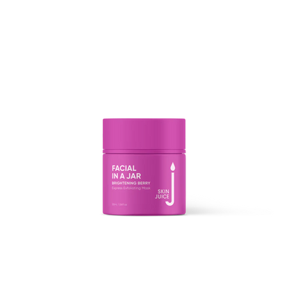Facial In A Jar - Brightening Berry Express Exfoliating Mask