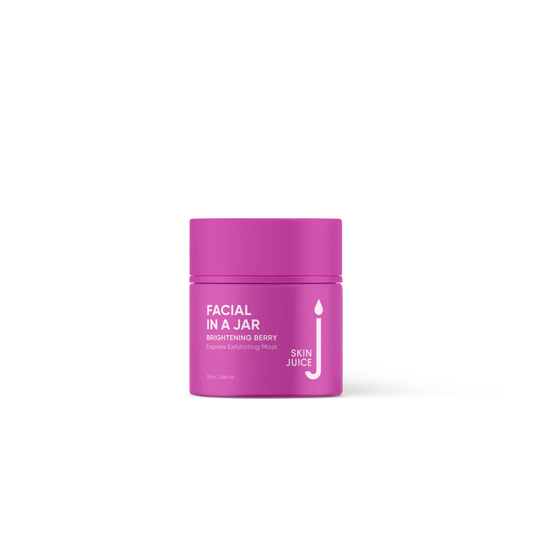 Facial In A Jar - Brightening Berry Express Exfoliating Mask