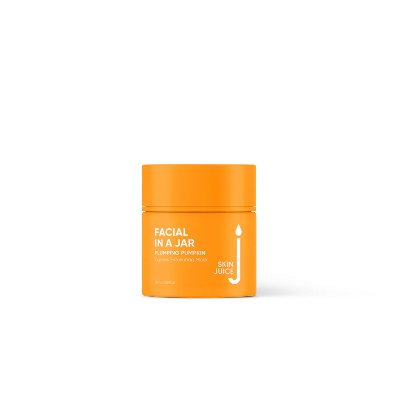 Facial In A Jar - Plumping Pumpkin Express Exfoliating Mask