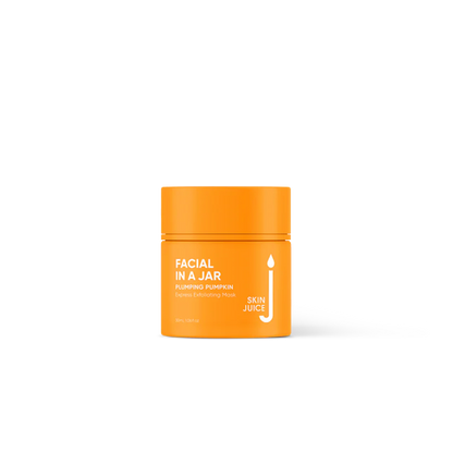 Facial In A Jar - Plumping Pumpkin Express Exfoliating Mask