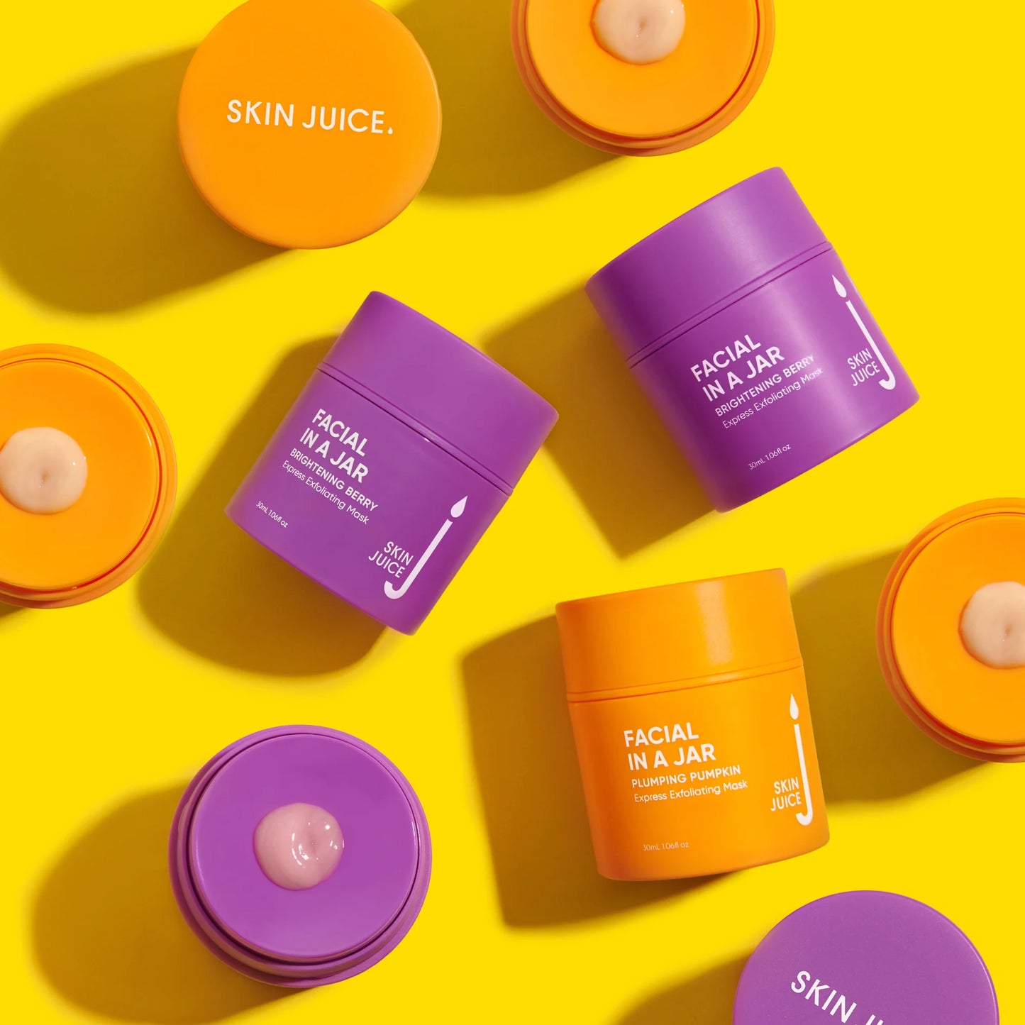 Facial In A Jar - Plumping Pumpkin Express Exfoliating Mask