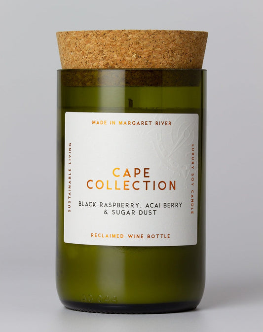 Black Raspberry, Acai Berry & Sugar Dust Wine Bottle