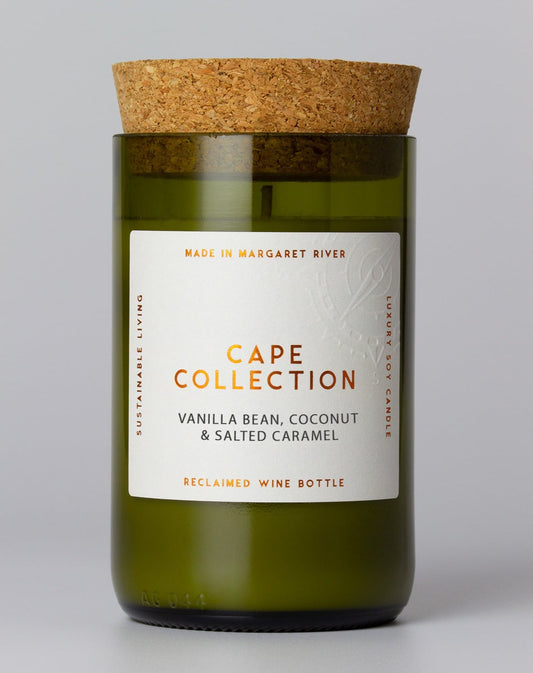 Vanilla Bean, Coconut, Salted Caramel Wine Bottle