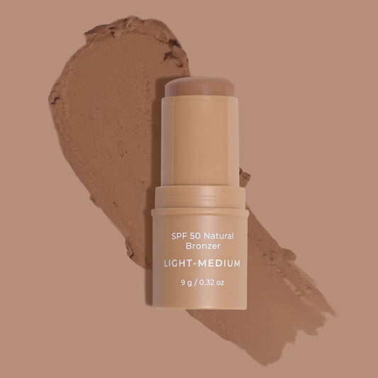 SPF 50 NATURAL BRONZER - LIGHT/MEDIUM